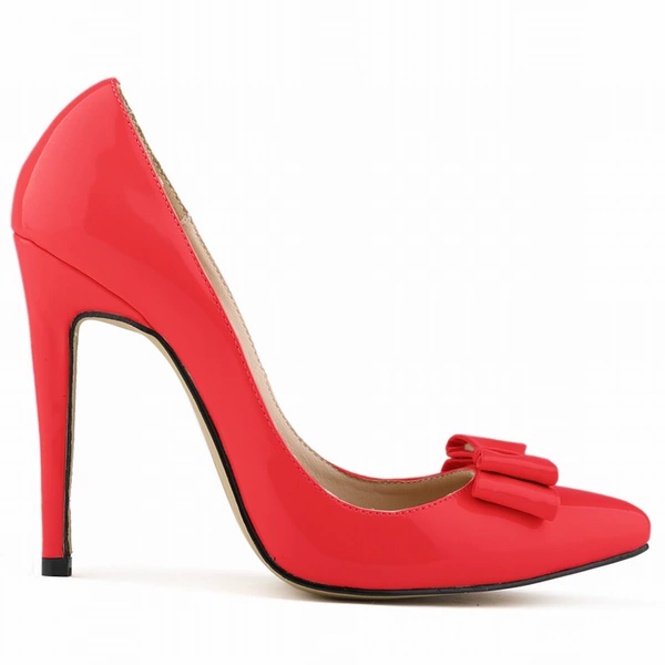 302-19 Red patent leather