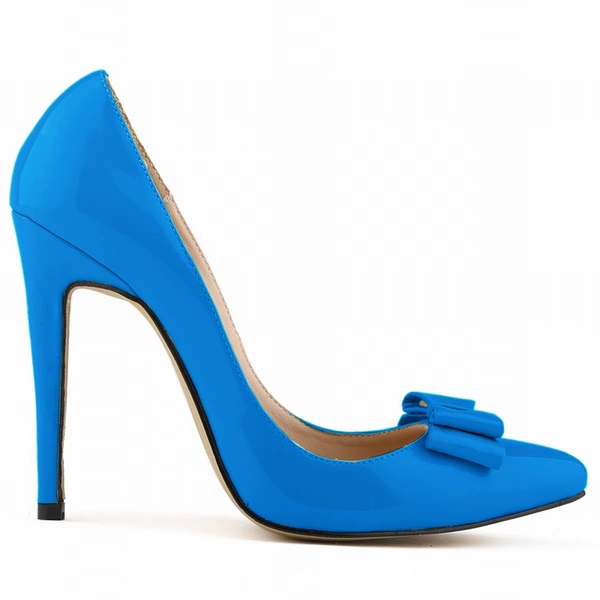 302-19 days blue patent leather