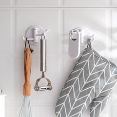 Yimijia multifunctional kitchen and bathroom punch-free traceless hooks home door behind the wall strong sticky branch hooks