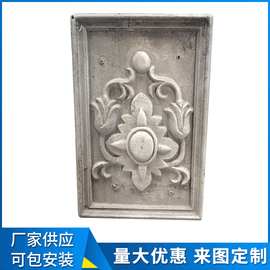 厂家供应GRC构件EPS线条外墙装饰线条别墅外墙装饰罗马柱浮雕窗套