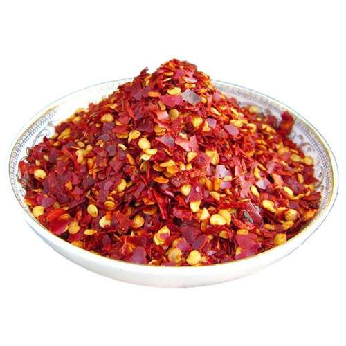 [Extra spicy chili flakes] Wholesale thick chili flakes, high spicy 500g, and dry chili king segments and pure red chili powder