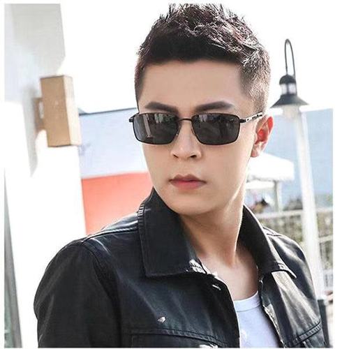 New Men's Sunglasses Color Changing Polarized Glasses Men's Anti-UV Driving Trendy Fishing Sunglasses Manufacturer Wholesale