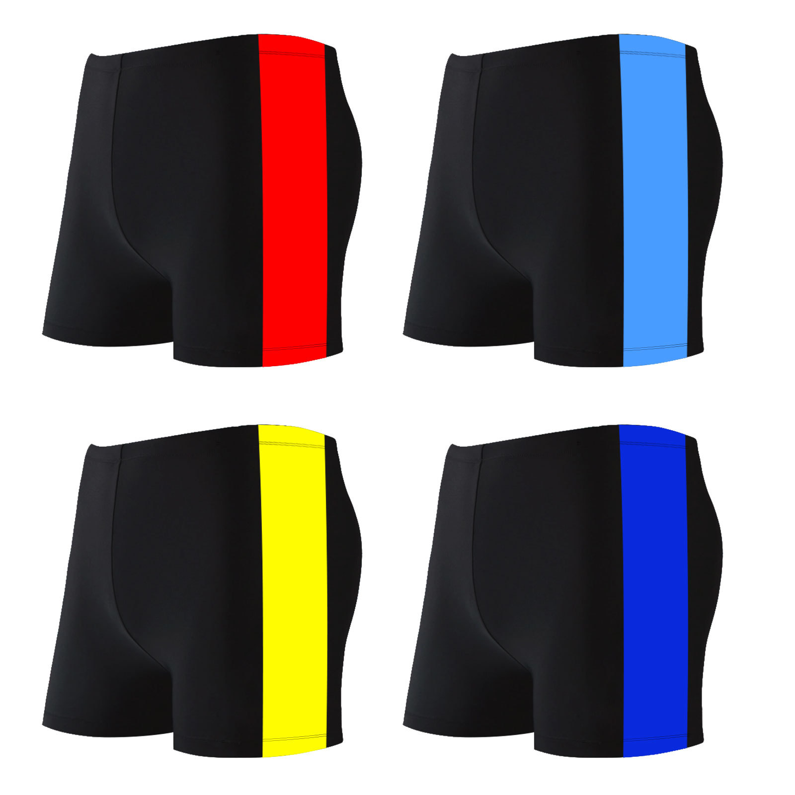 Bañador de hombre de secado rápido suelto de los hombres más tamaño de vacaciones en el mar boxeador de aguas termales bañador extra gordo pantalones cortos anti-vergüenza de los hombres