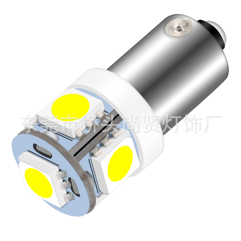 Amazon popular coche ancho luz Ba9S instrumento pantalla luz 5050 5smd LED luz corriente T10
