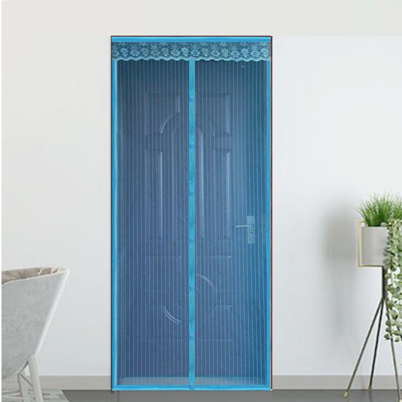 Wholesale summer anti-mosquito magnetic soft yarn door curtain encryption screen screen bedroom screen door partition anti-mosquito door curtain window screen door
