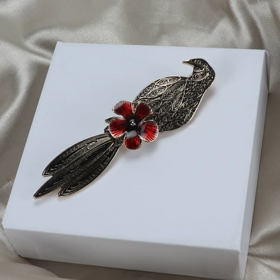 European vintage Parrot Bird Yaxa sancaqları