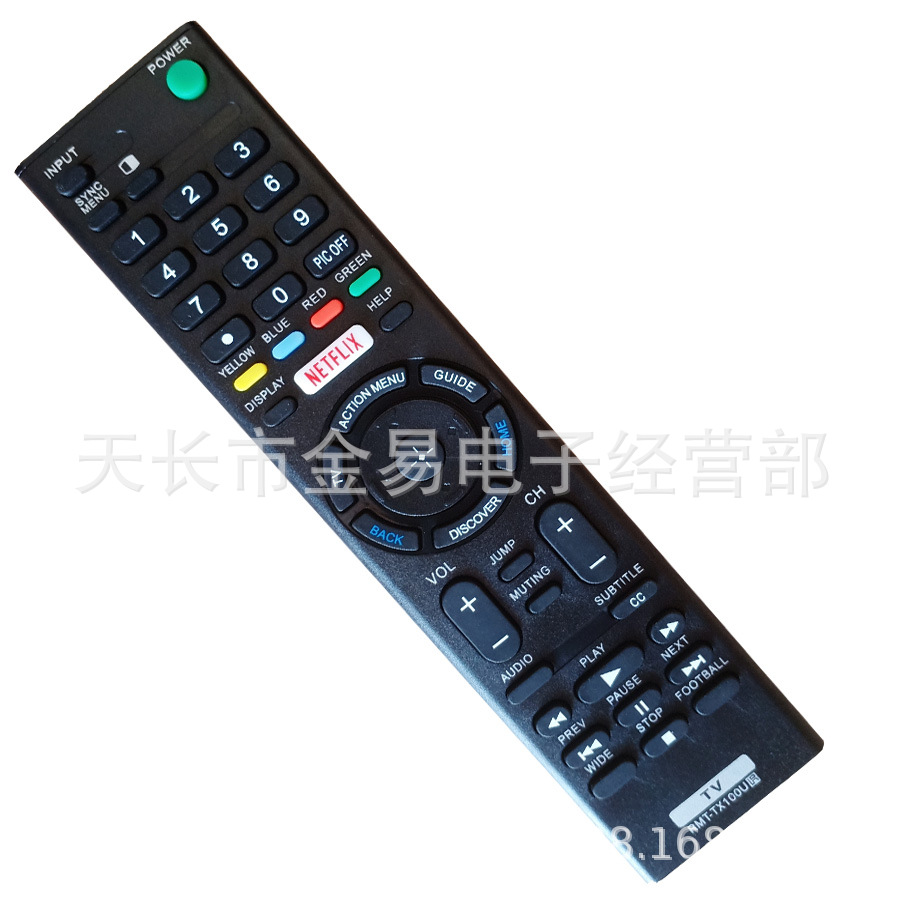 RMT-TX100U adecuado para control remoto inglés uso para control remoto de comercio exterior Sony