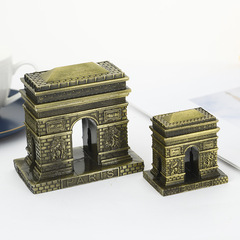 大號凱旋門模型金屬 歐式復古創意家居擺件 法國旅遊紀念品批發