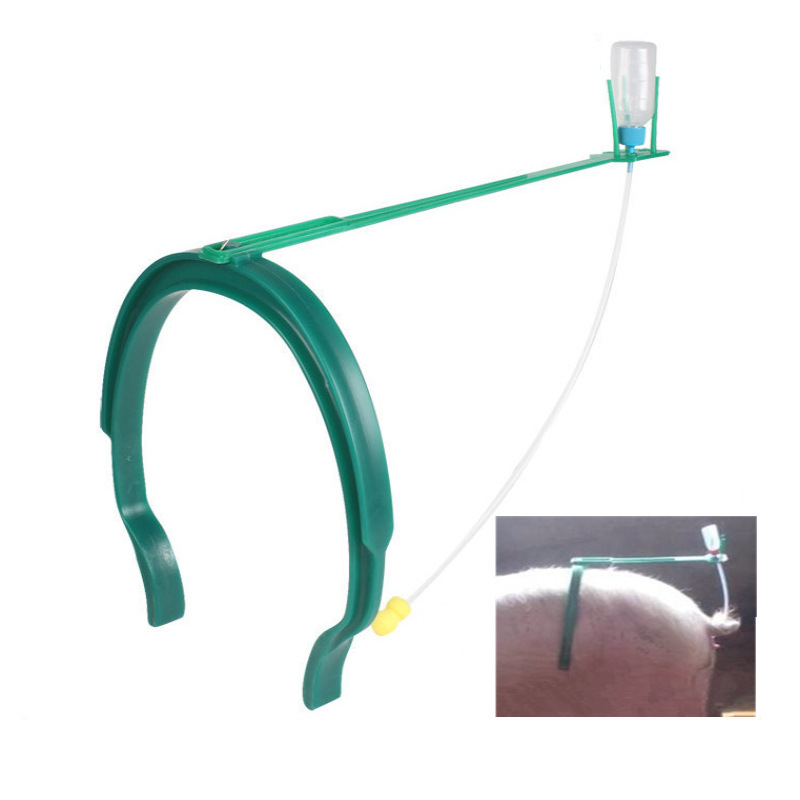 Estante de infusión de esperma de cerdo Estante de cría de cerda Soporte de infusión de esperma inseminación artificial Tubo de infusión de esperma de cerda Estante de infusión de esperma