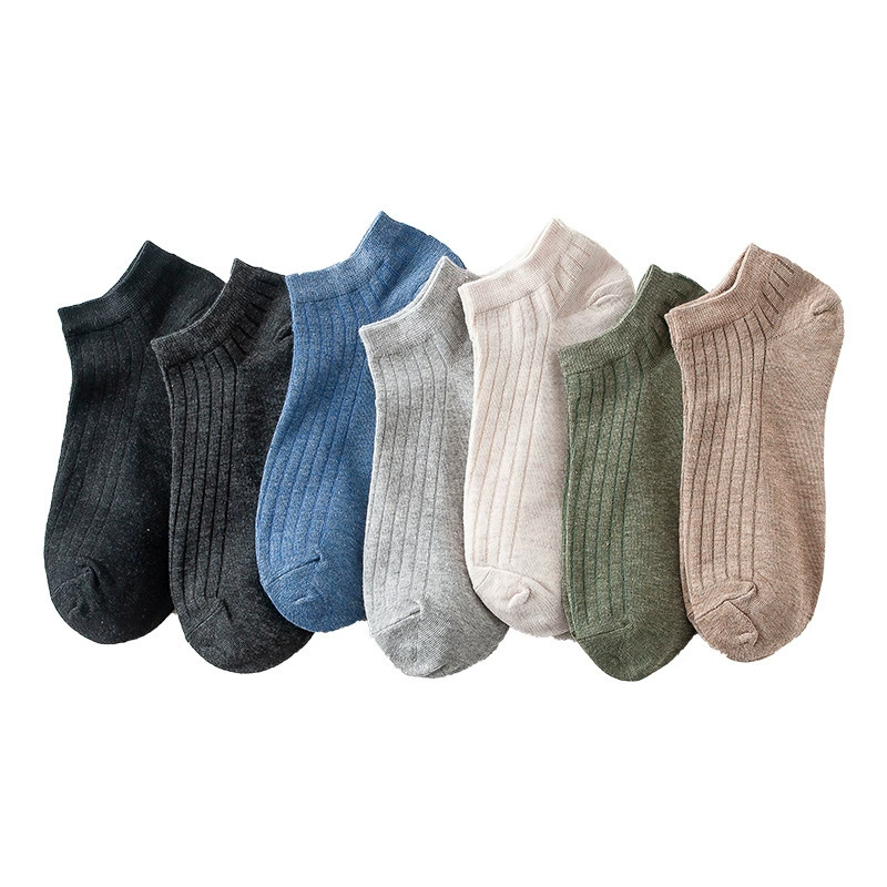 Men's summer low-cut socks, thin breathable, deodorized and sweat-absorbent, one size
