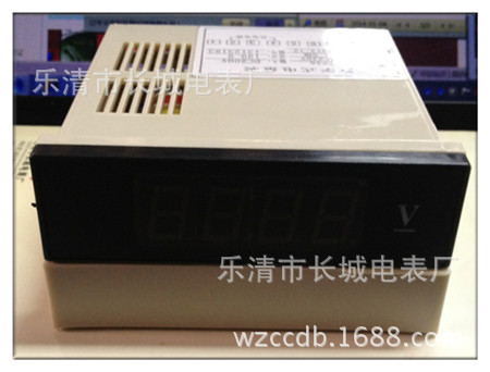供应长城电表厂 DP35 DC500V 三位半数显交流电压表