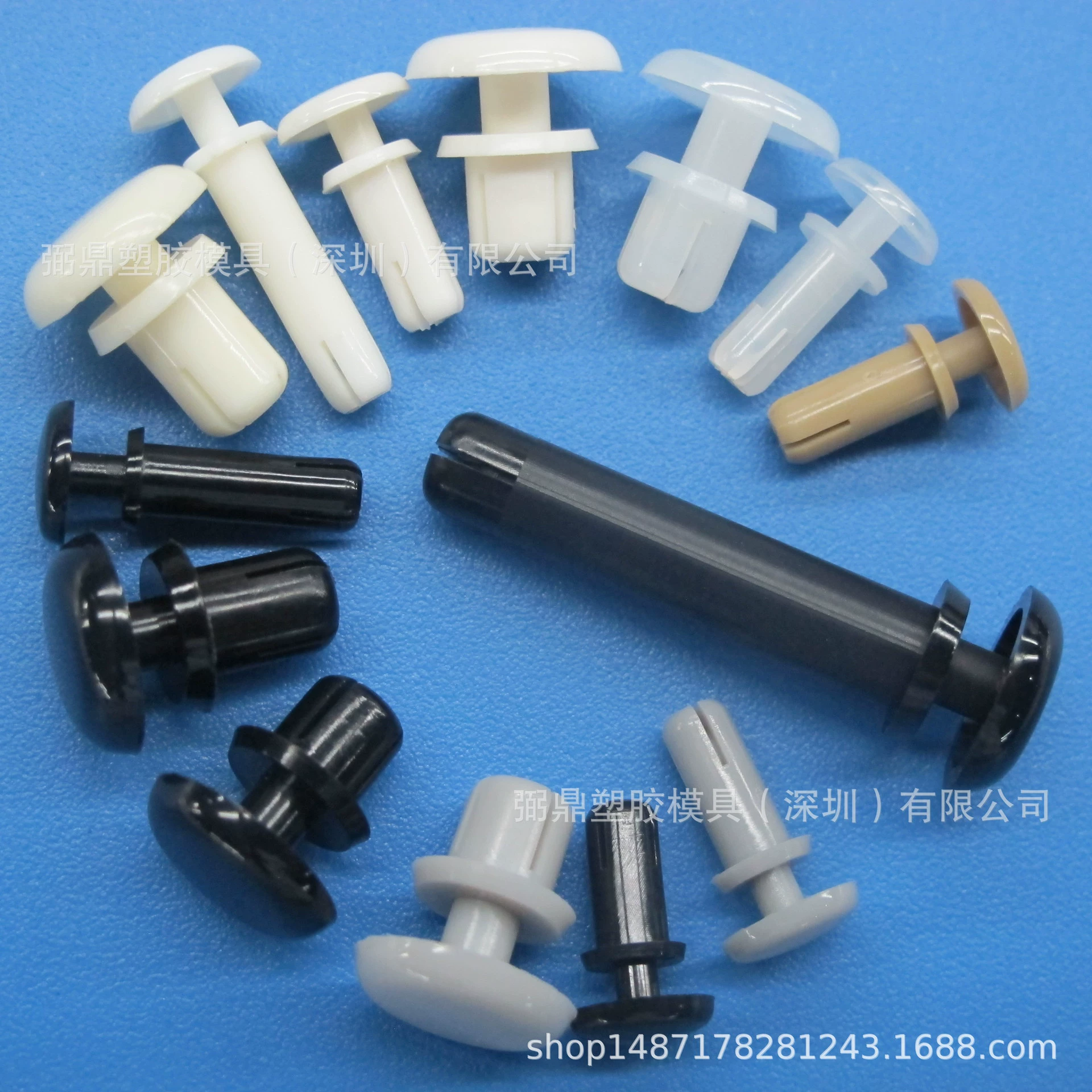 Пластиковые заклепки высокой температуры прессы нейлона заклепок расширения Пластиковая Пряжка отладки монтажной платы ПК