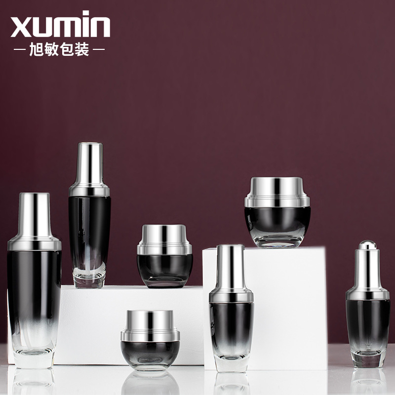 30G-50G膏霜罐30ML50ML100ML精华乳液玻璃瓶化妆品包材护肤品套装