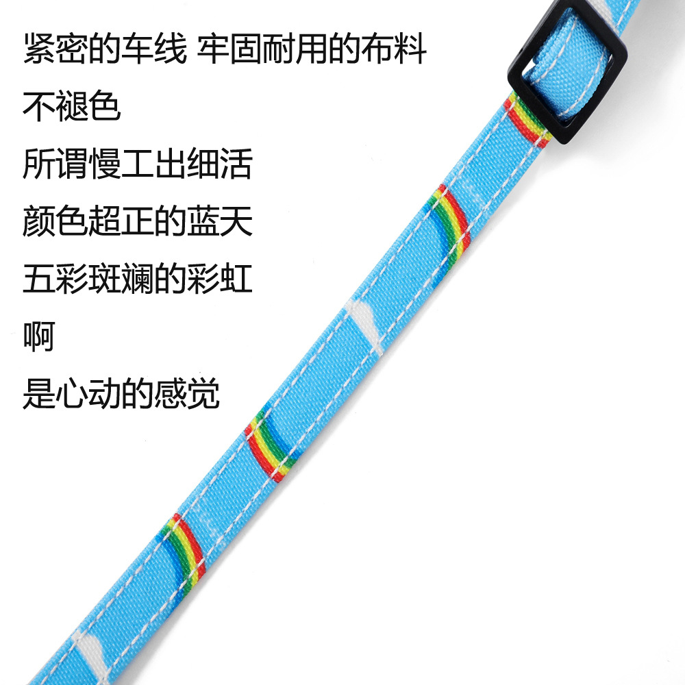 Fabricante spot nuevo producto transfronterizo collar para mascotas cara de gato hebilla de seguridad collar de campana de gato collar de pajarita de gato