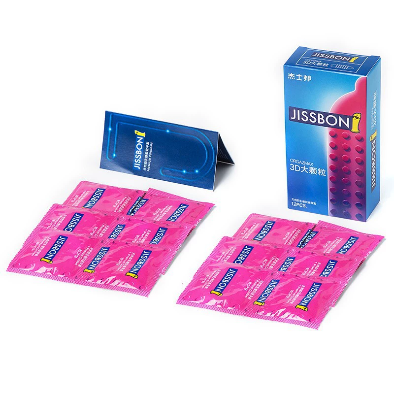 Condom Jieshibang 3D крупный элемент 3/8/12 выпуклая точка набор бытовые товары для планирования семьи набор отелей мужской контрацептив