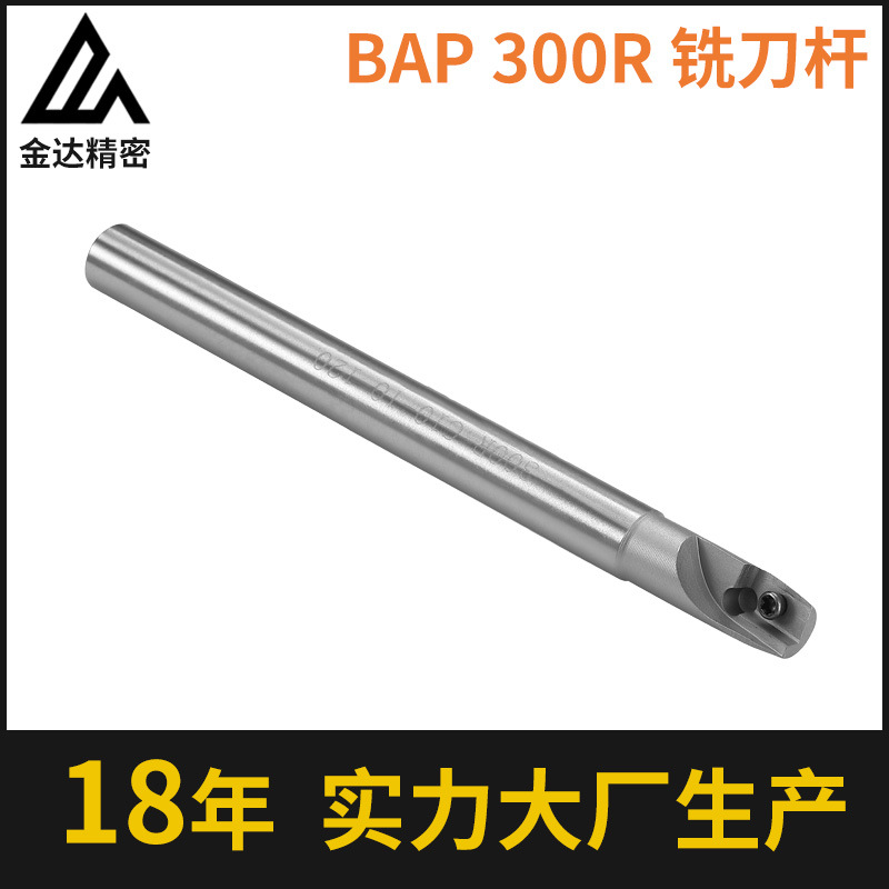东莞金达高精度BAP 300R-90度方肩立铣刀杆300r延长杆抗震加硬