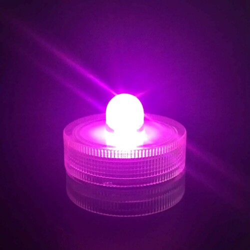 LED waterproof fish tank electronic candle light aquarium party bar wedding colorful building blocks fighting fish tank diving light