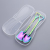 Dessert coffee spoon stainless steel, gift box, ice cream