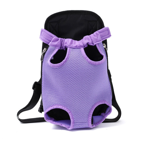 Manufacturer direct supply breathable pet backpack pet chest bag pet travel portable bag dog backpack pet bag wholesale