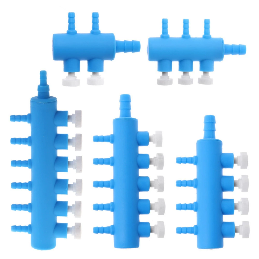 Аквариум кислородный насос синий регулирующий клапан аквариум газовый шунт клапан кислородный насос газораспределительный пластик