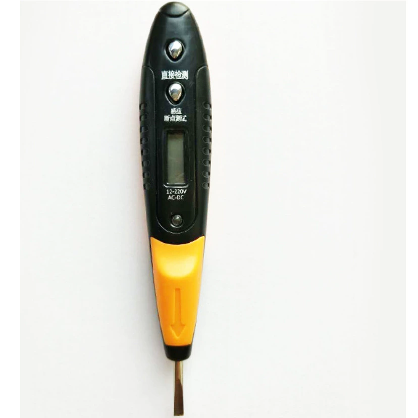 Индукционный цифровой дисплей Многоцелевая цифровая измерительная ручка многоцелевая, домашняя инспекционная линия электрика Универсальная