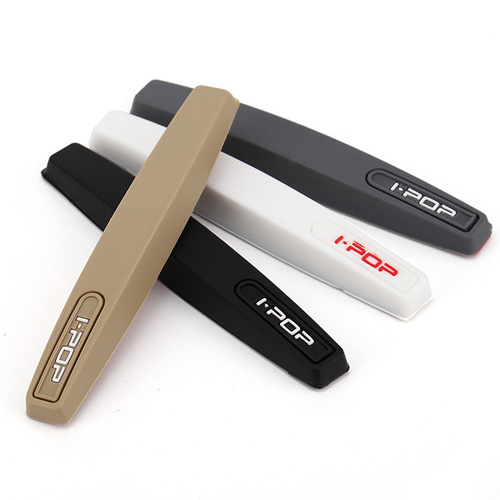 Car door anti-collision strip silicone thickening I-POP bumper anti-scratch anti-collision sticker universal rearview mirror protection strip