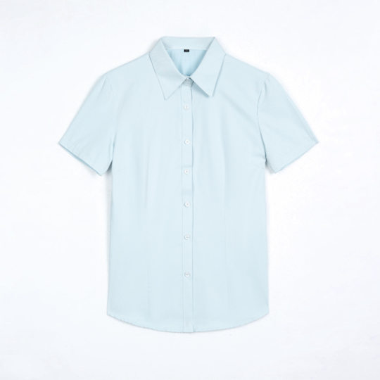 Business enterprise work clothes professional shirt custom logo short sleeve tooling slim fit professional shirt custom wholesale