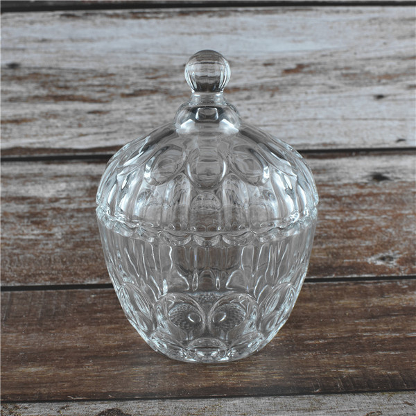 European -style glass sugar tank storage tank decorative can…