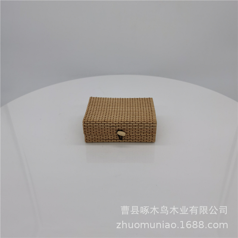 竹木饰品盒实木首饰盒竹木收纳盒木制包装盒厂家手串木盒耳钉木盒