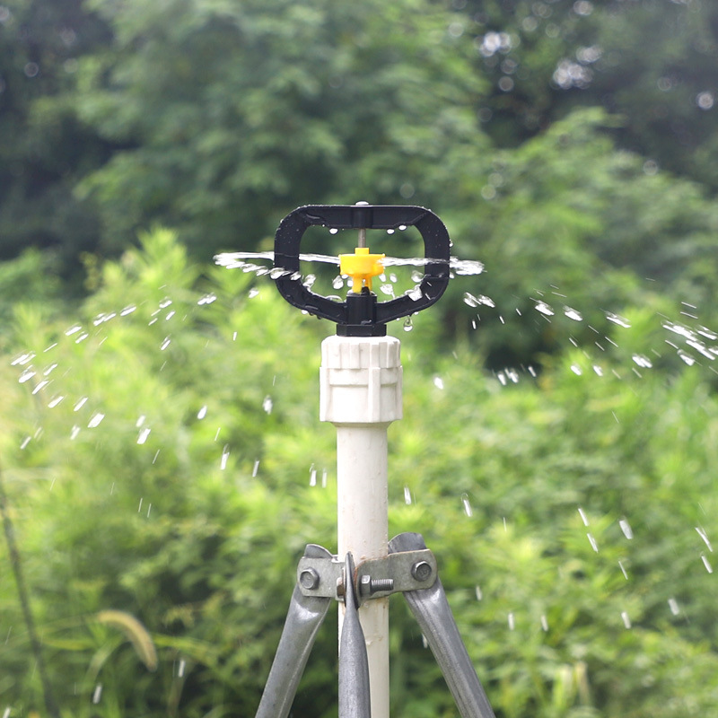 360 grados refracción micro-spraying riego por goteo refracción rotatoria micro-spray invernadero césped verde libre de impuestos