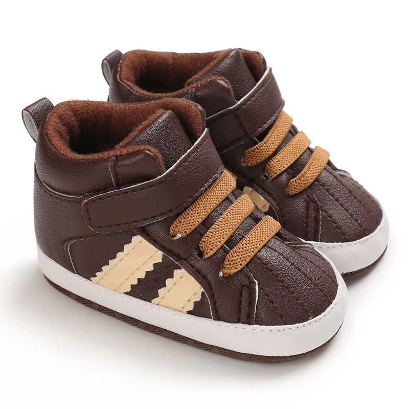 Primavera y otoño bebé niño zapatos para 0-1 años de edad suela suave zapatos de bebé casual zapatilla de deporte