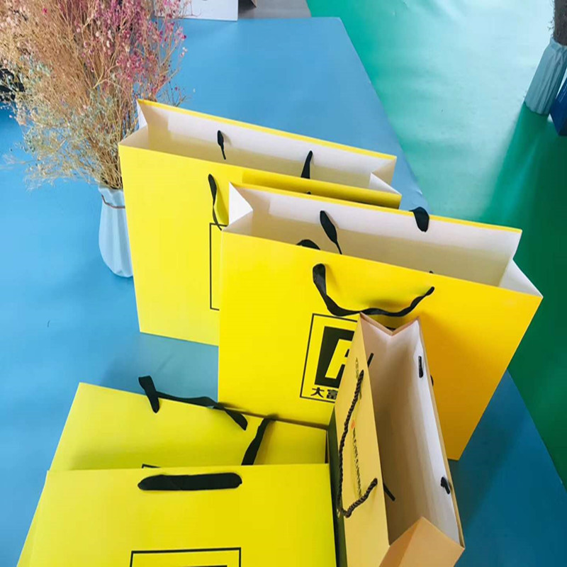 手提袋制作纸袋制作服装纸袋子企业广告礼品袋购物袋可定印刷logo