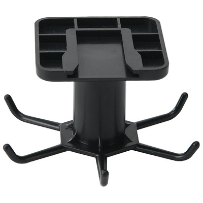 Techo de cocina transfronterizo Gancho giratorio de 360 grados Espátula Gancho de almacenamiento de utensilios de cocina Gancho giratorio de 6 garras montado en la pared