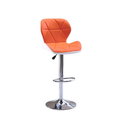 Modern minimalist high bar chair, rotating, height-adjustable, wheelbar stool, work chair, workshop, leisure tall bar stool chair