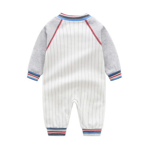 Cross-border  baby autumn clothes pajamas baby onesie crawling suit home wear non-footing sports series 