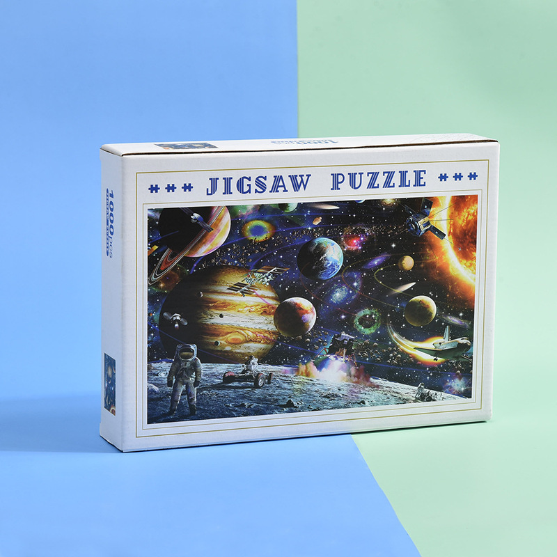 Adult puzzle 1000 pieces of children's toys 500 pieces of landscape animation paper puzzle foreign trade Amazon wholesale