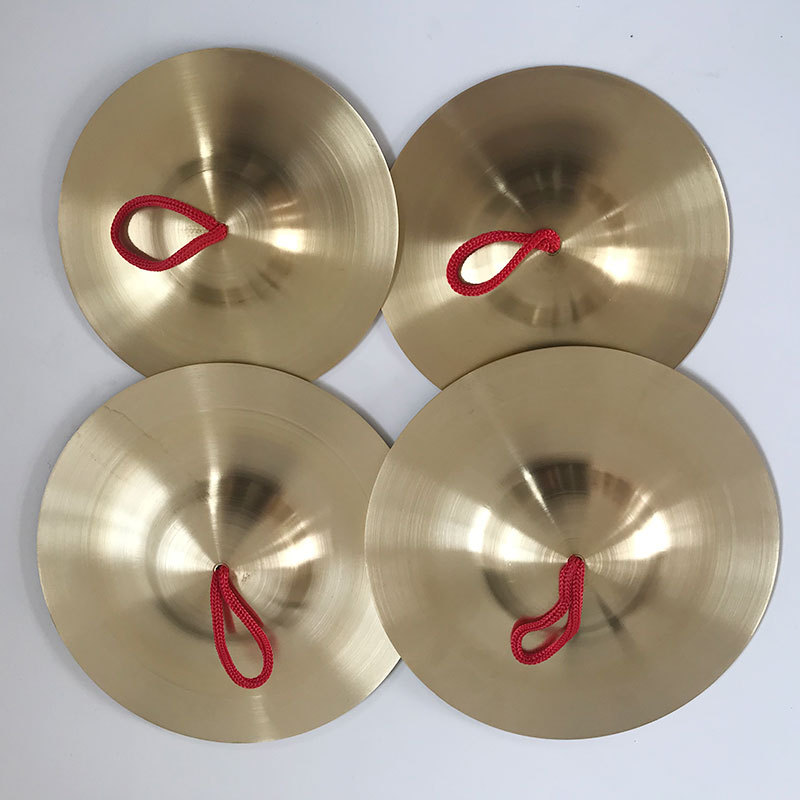 Orff instrumento musical instrumento de percusión para niños material didáctico latón niños educación temprana sonido cobre ejército cintura tambor gong tambor