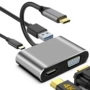 vga四合一hdmi4ktypec扩展坞