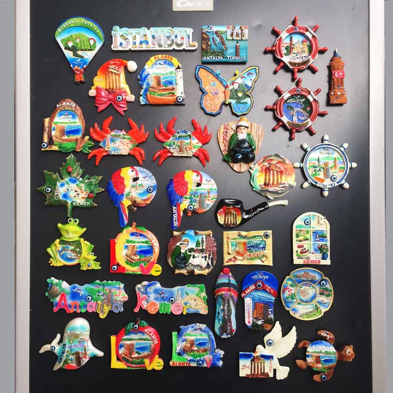 Cross-Border Source Spot Wholesale Turkish Travel Commemorative Decorative Crafts Resin Painted Magnet Refrigerator Magnet Cross-Border Source Spot Wholesale Turkish Travel Commemorative Decorative Crafts Resin Painted Magnet Refrigerator Magnet