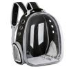 Cat's backpack Pet Space Counter Cat Backpack with chest shoulders on the chest large space bag teddy dog bag