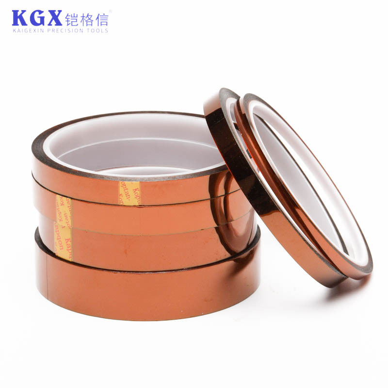 【高温胶带】供金黄高温胶带 8mm高温胶带 耐300度高温胶带