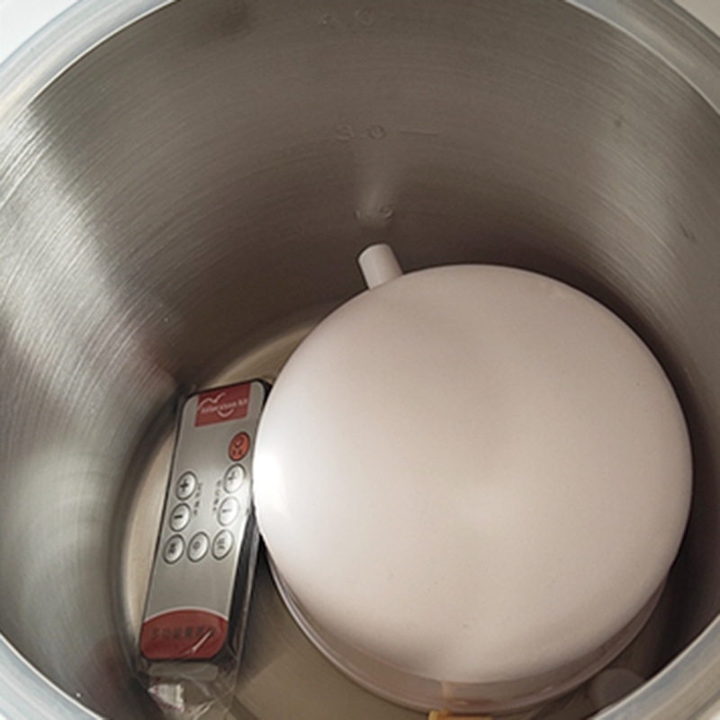 Cilindro de porcelana urno 3,2 L máquina de vapor caja de baño sauna máquina de vapor 1500W sudor vapor olla vapor instrumento