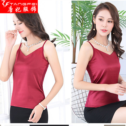 Lace Bralette Women Summer Sexy Simulated Silk Bralette Top for Outerwear and Layering, Slimming and Versatile Knit Bralette for Women