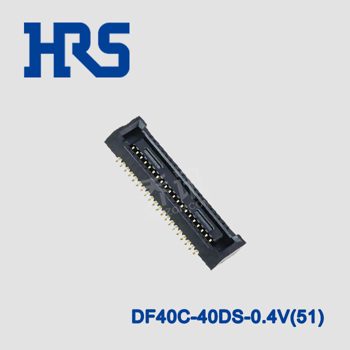hirose��������԰�����DF40C-40DS-0.4V(51)��ͷ�ƽ�0.4mm���