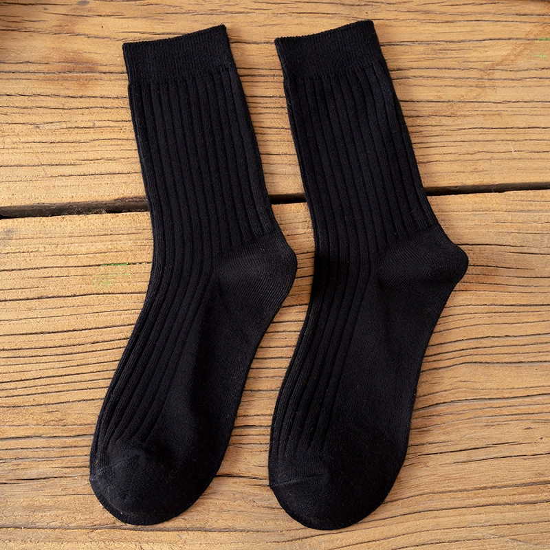 Tide, demi-season Japanese trend knee socks, mid-length, Korean style
