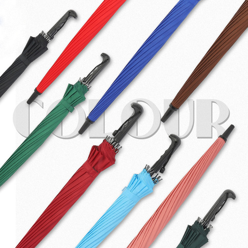 Manufacturers wholesale supply rainbow umbrellas, golf advertising umbrellas, printed LOGO, insurance gifts, straight umbrellas