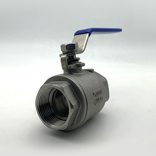304 stainless steel two-piece ball valve manual threaded ball valve internal thread manual ball valve 4 minutes 6 minutes 1 inch