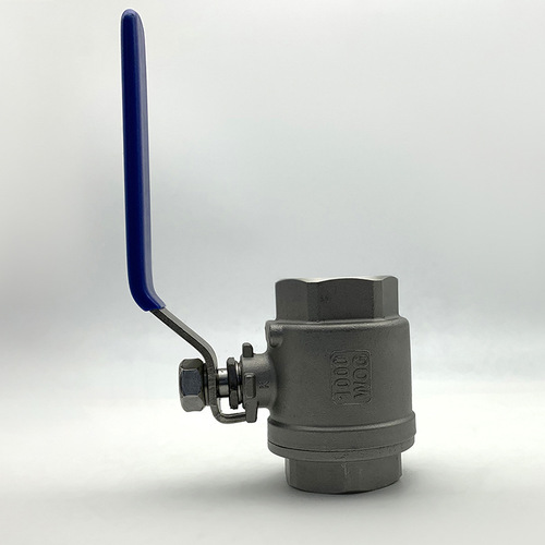 304 stainless steel two-piece ball valve manual threaded ball valve internal thread manual ball valve 4 minutes 6 minutes 1 inch