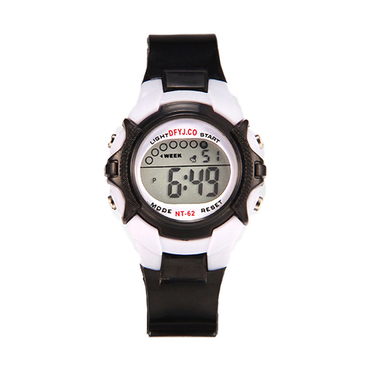 Fábrica de relojes electrónicos al por mayor multifuncional 5-15 años niña pequeña estudiante casual colorido reloj luminoso