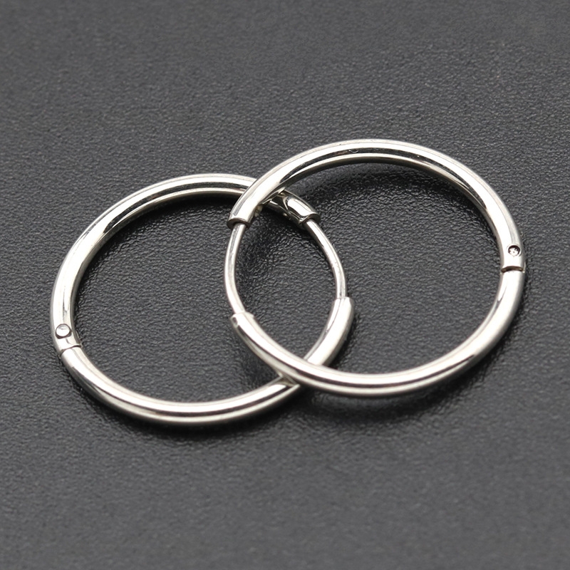 2023 Europe and the United States hot earrings simple personality titanium steel earrings earrings earrings earrings manufacturers cross-border wholesale